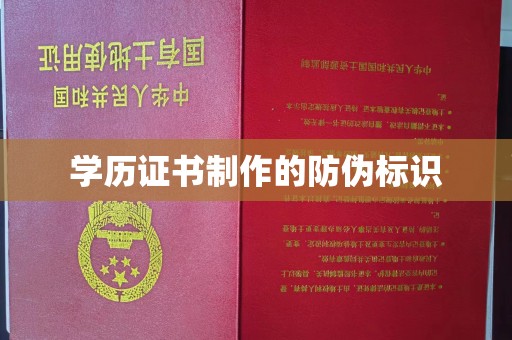 玉井学历证书制作的防伪标识