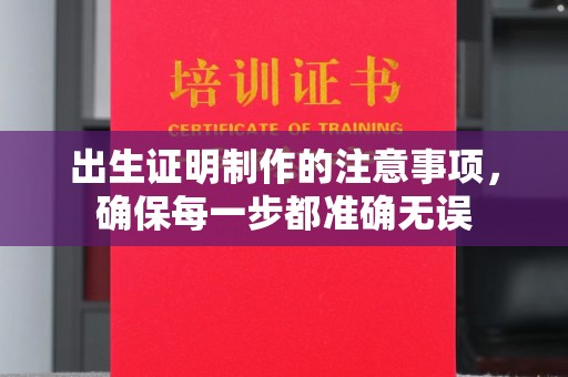 玉井出生证明制作的注意事项，确保每一步都准确无误